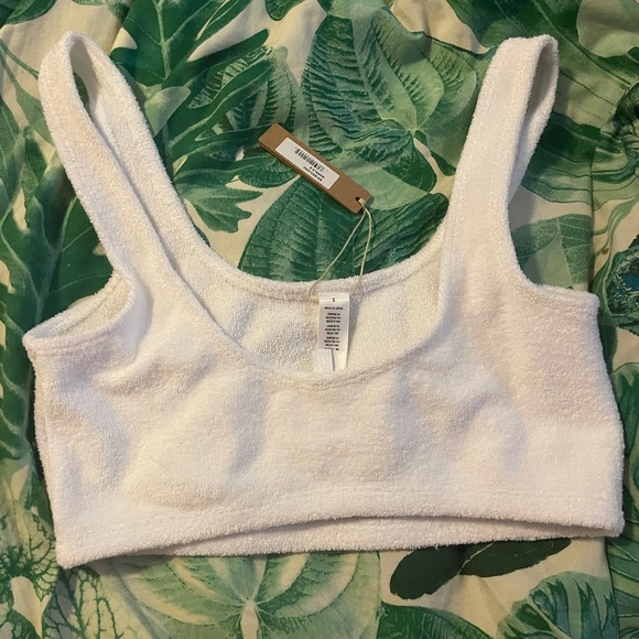 NWT Skims terry bra size small - Picture 2 of 5
